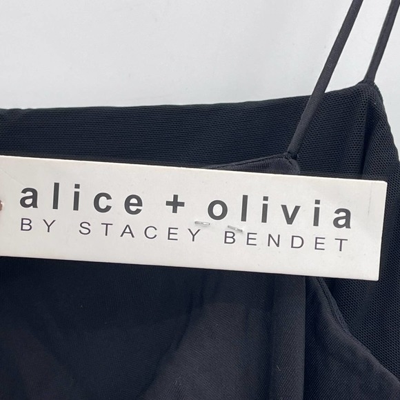 Alice + Olivia Nelle Spaghetti Strap Maxi Dress Size 6 NWT - Picture 11 of 13